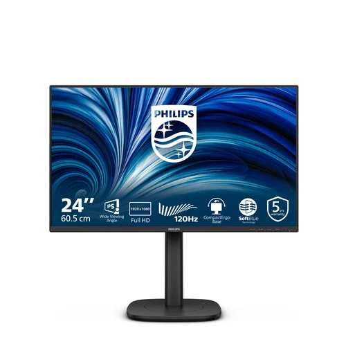 Philips 24B2N3200J 24IN FHD 120HZ VGA HDMI 1.4 1.2 Schwarz