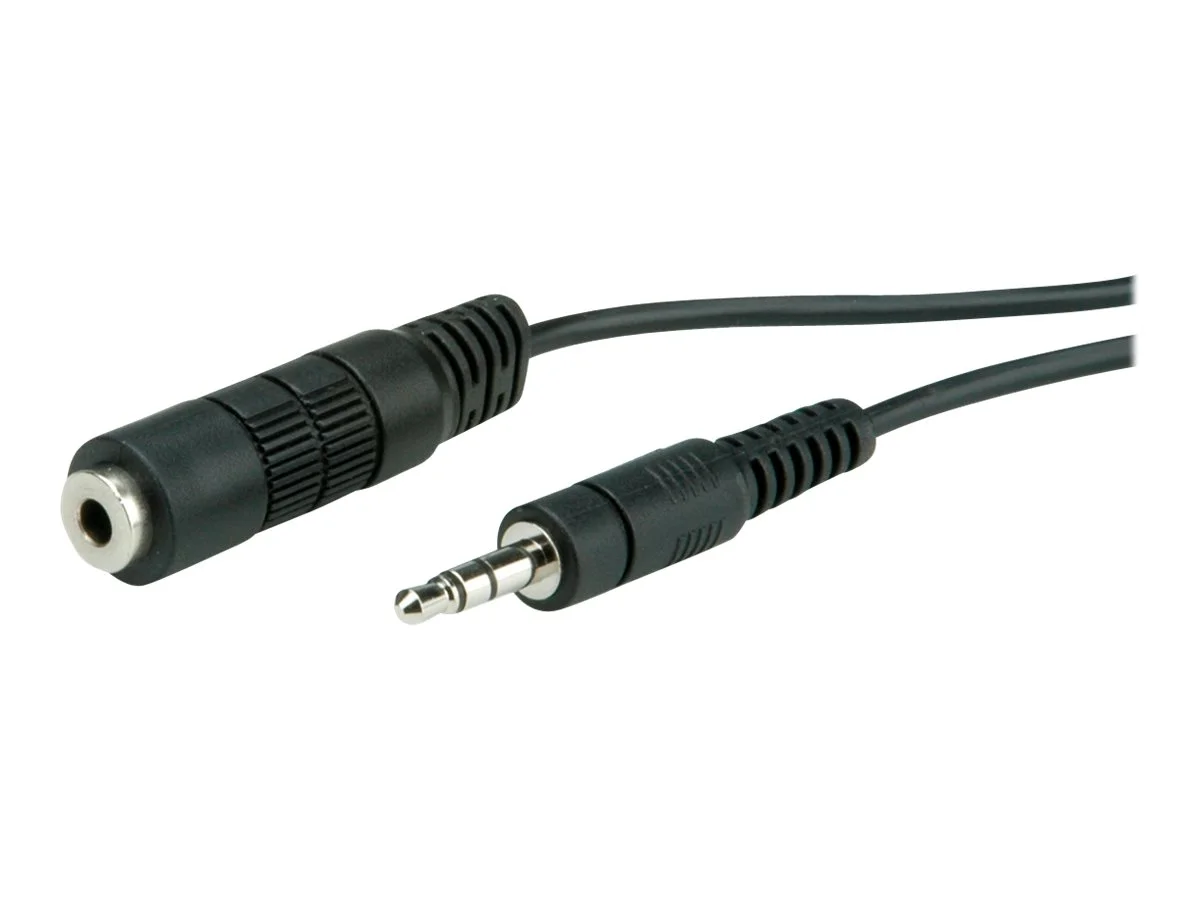 ROLINE 3,5mm Verlängerungskabel ST/BU 3m