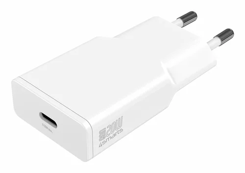 Ladeger. Pdplug Slim 20W Gan 1C Und USB-C Kabel 15M Wei