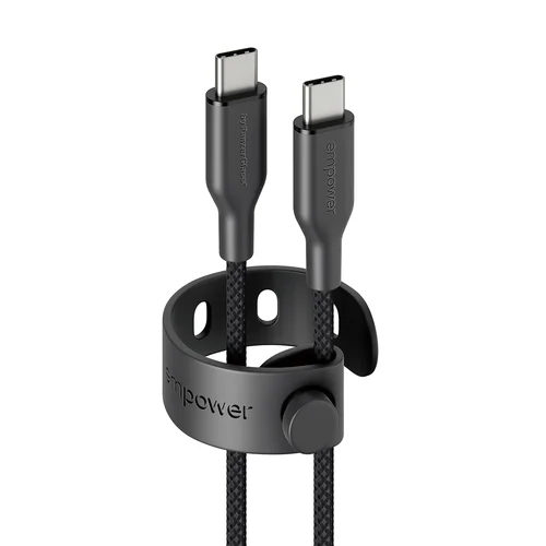 Racing 60W USB-C to USB-C Cable USB 2.0 1.2M Space Black