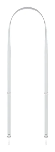 Crossbody Strap - Light Gray