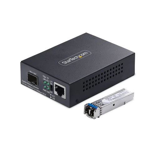 SM LC Fiber Media Converter .