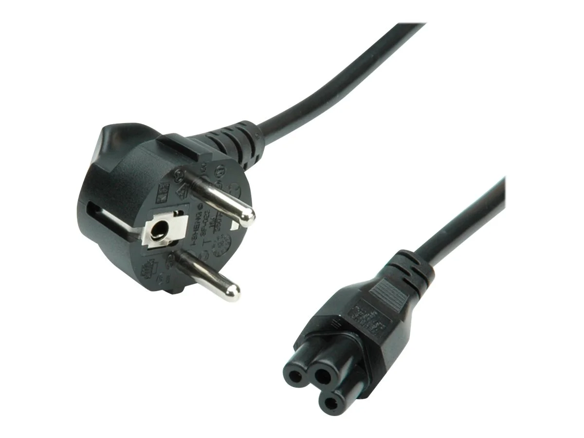 ROLINE Netzkabel 3pol. Notebook 1,8m