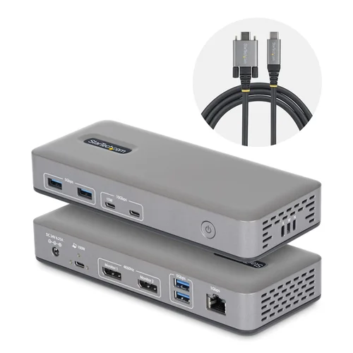 USB-C Dock 2X DP 100W PD .