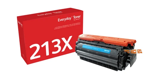 Everyday Cyan Toner Replaces HP 213X (W2131X) High Capacity