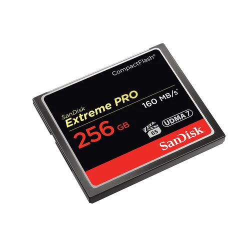 Compact Flash Card 256GB Extreme Pro 160MB/S Version