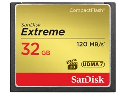 CF Card 32GB Extreme 120MB/S - 85MB/S Write