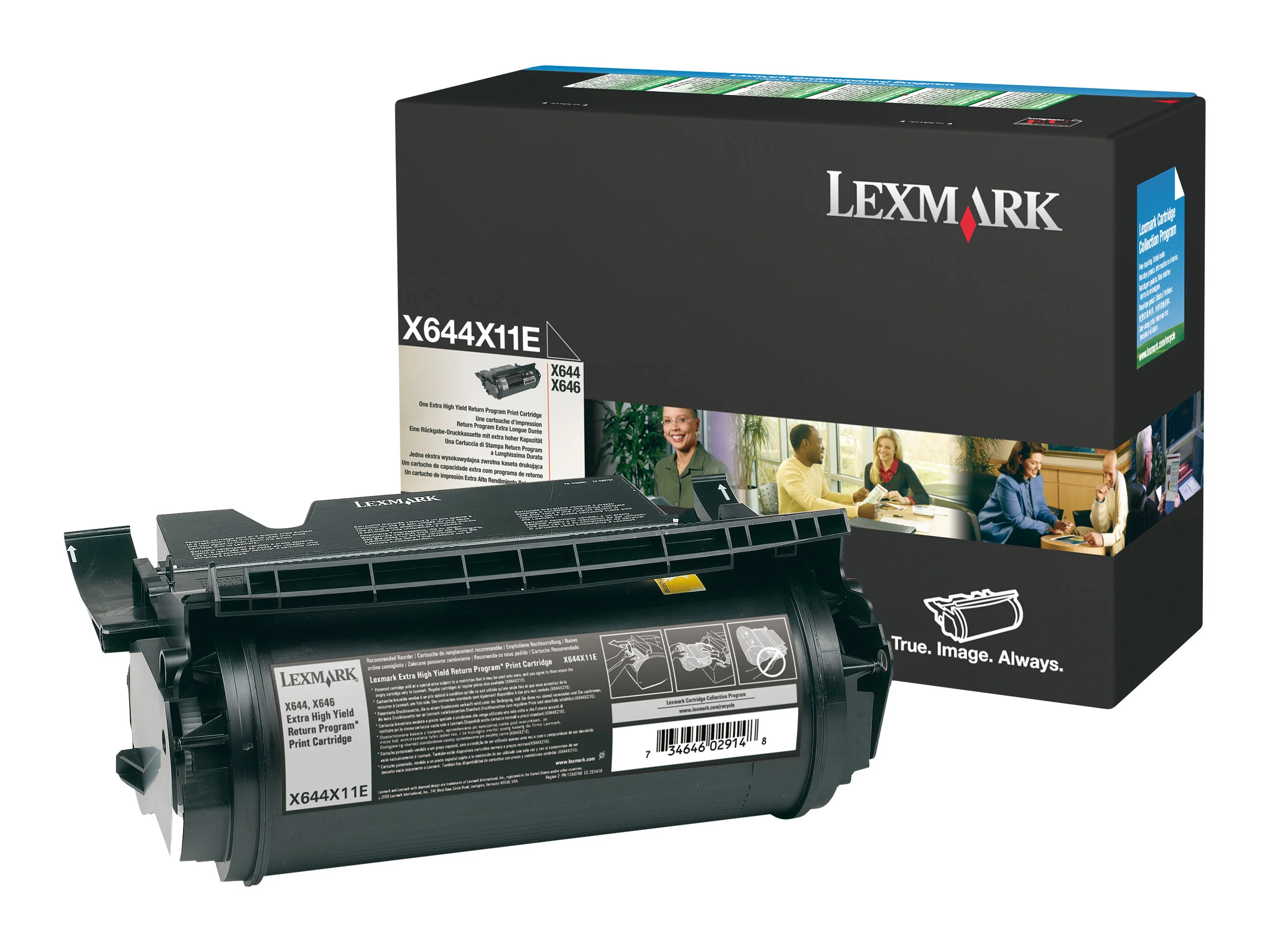 LEXMARK X644ex X646e Toner schwarz Rückg