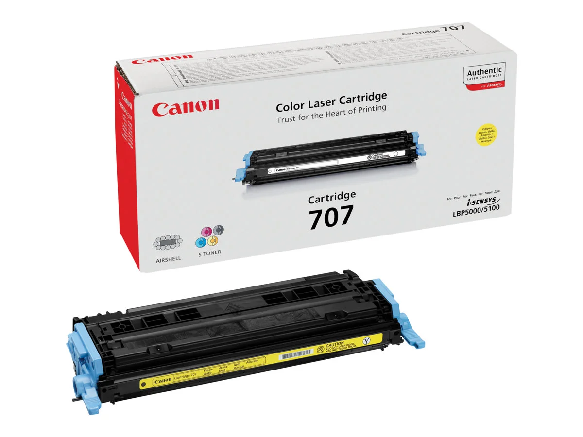 CANON Toner 707 gelb LBP5000 2.000S