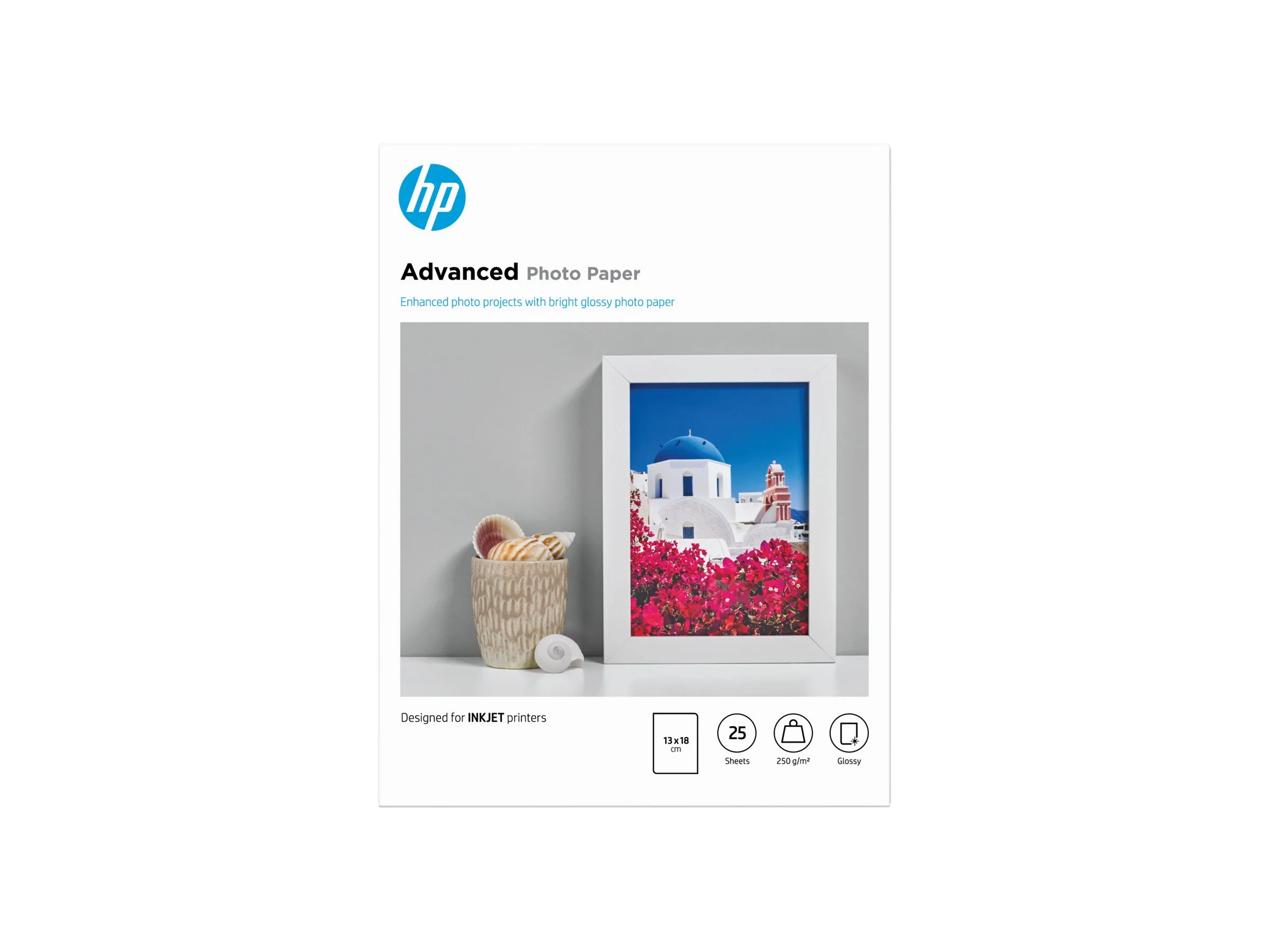 HP advanced Fotopapier glaenzend randlos