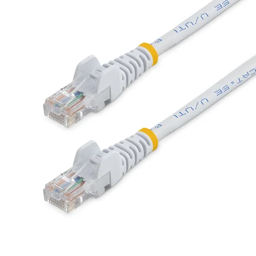 5M White CAT5E Patch Cable Snagless Ethernet Cable - UTP