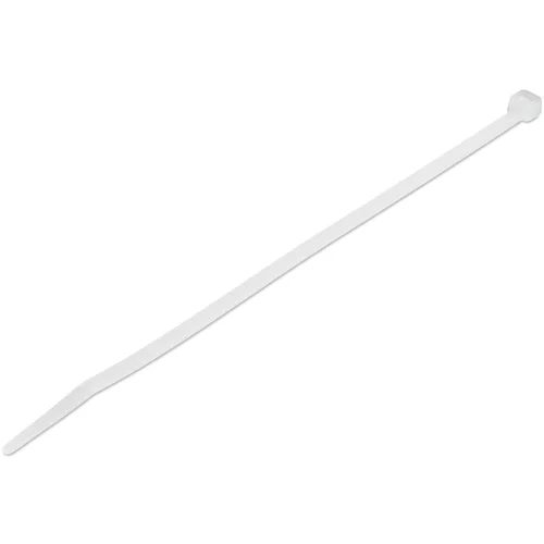 1000 Pack 8 Cable Ties -White Nylon Zip Tie Wraps UL Taa