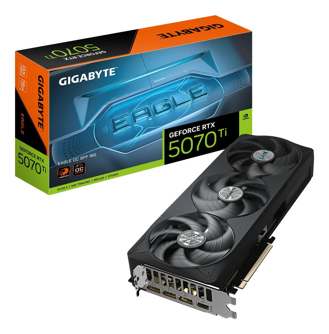 Giga VGA 16GB RTX5070TI Eagle-OC-SFF-16G 3xDP/HDMI Geforce RTX 5070 TI Eagle OC SFF 16G