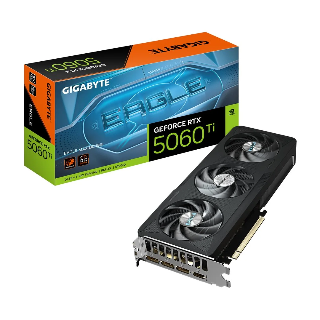 Giga VGA 16GB RTX5060TI Eagle-Max-OC-16G 3xDP/HDMI Geforce RTX 5060 TI Eagle Max OC 16G