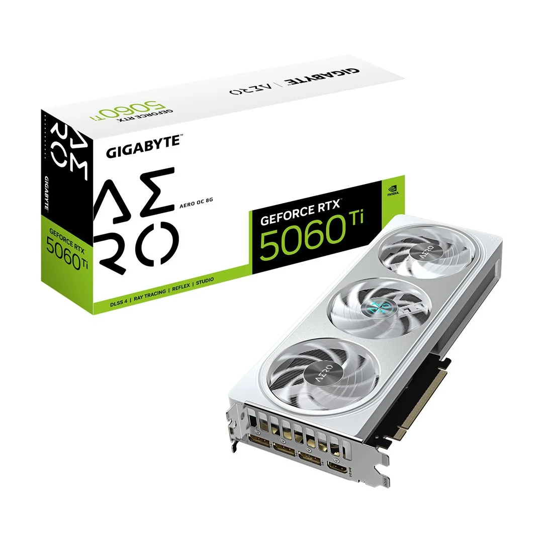 Giga VGA 8GB RTX5060TI Aero-OC 8G 3xDP/HDMI Geforce RTX 5060 TI Aero OC 8G