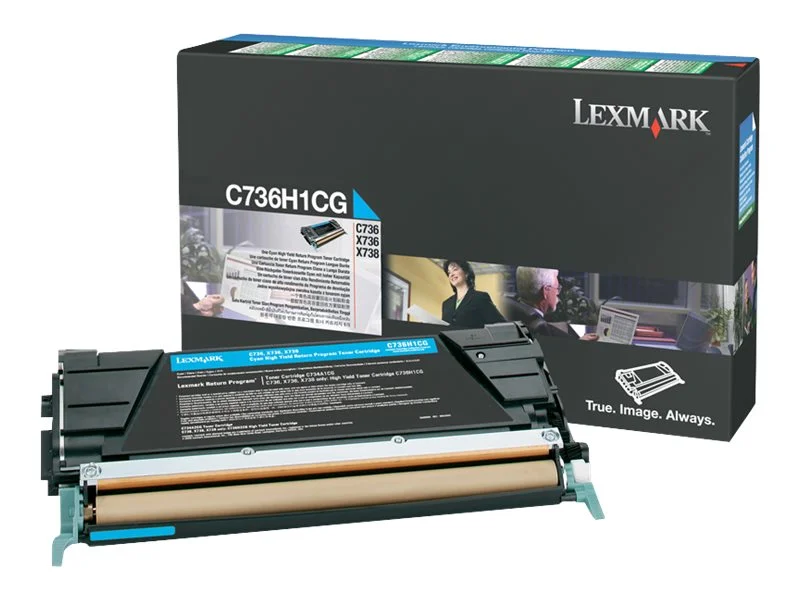 LEXMARK PB-Toner cyan C736 X736 X738