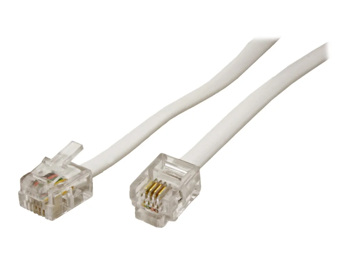 VALUE RJ12-Kabel 6P4C grau 6m