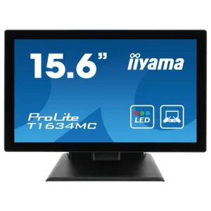 iiyama ProLite T1624MSC-B1, 39,6cm (15,6''), Projected Capacitive, 10 TP, Full HD, USB, Kit (USB), schwarz