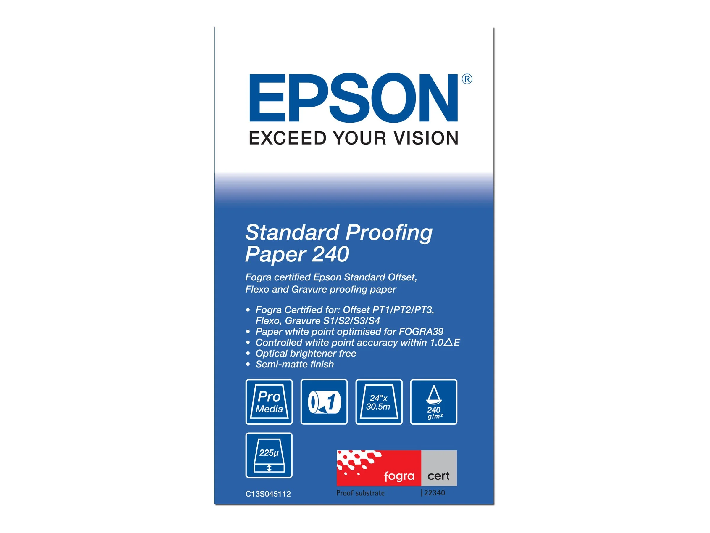 EPSON Standard Proofing Paper
