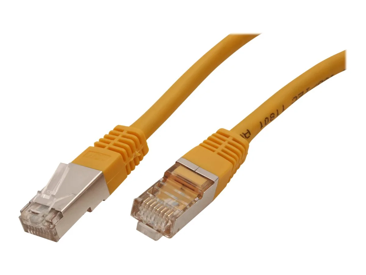 VALUE Patchkabel Kat.6 Class E gelb 1,5m