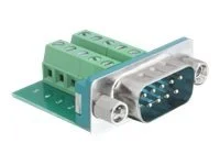 DELOCK Adapter Terminalblock Sub-D 9Pi