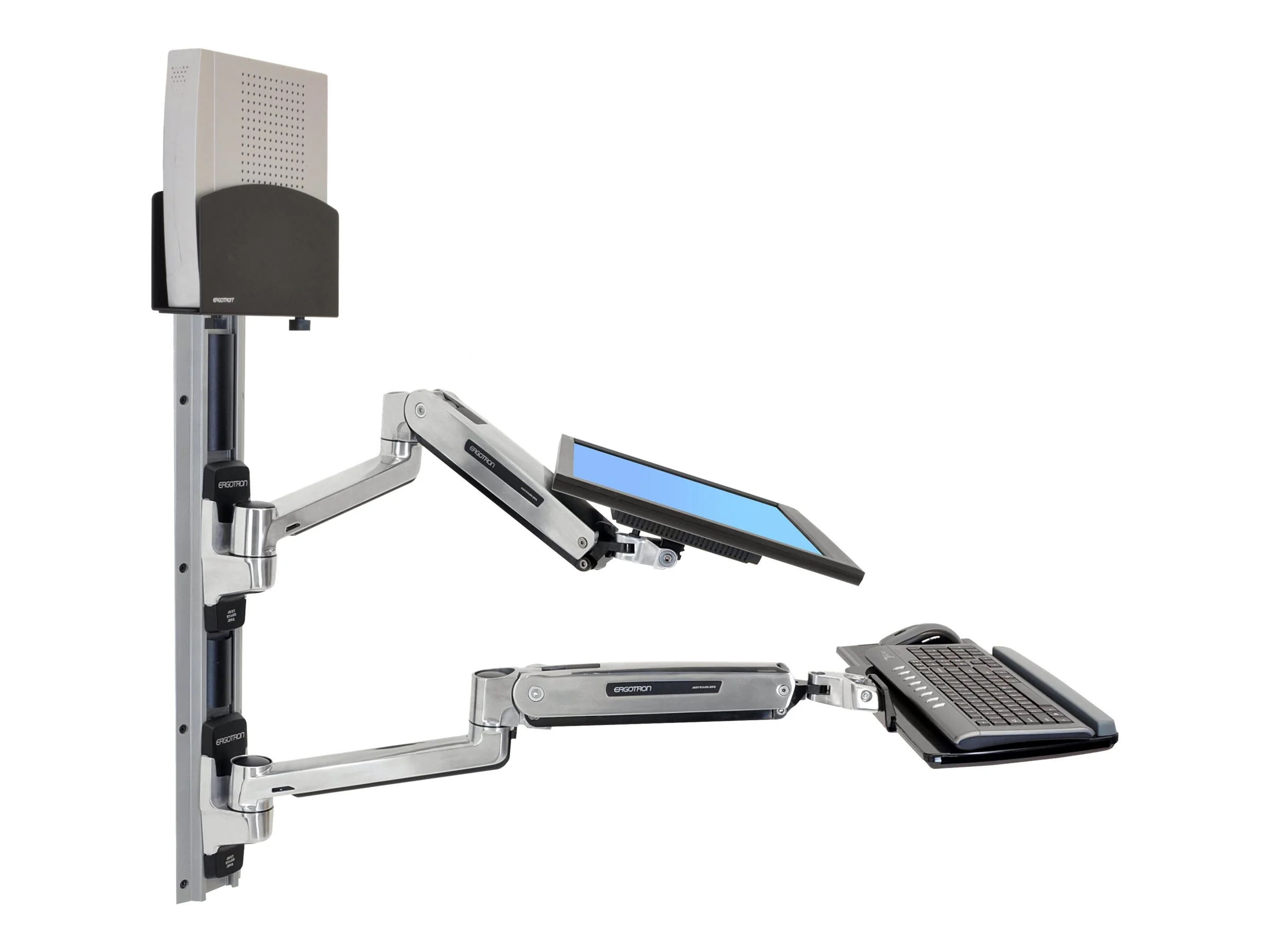 ERGOTRON LX Sit Stand Wall Mount System
