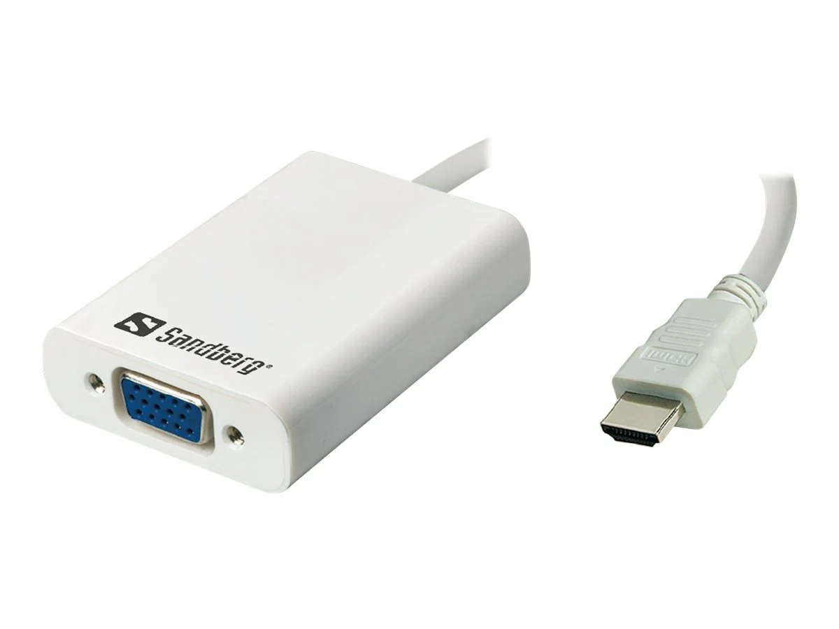 SANDBERG HDMI to VGA+Audio Converter