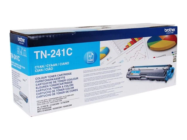 BROTHER TN241C Toner cyan 1400 Seiten