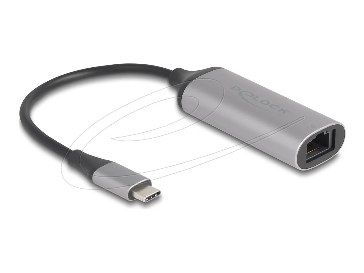 DELOCK USB Type-C Adap zu 5 Gigabit LAN