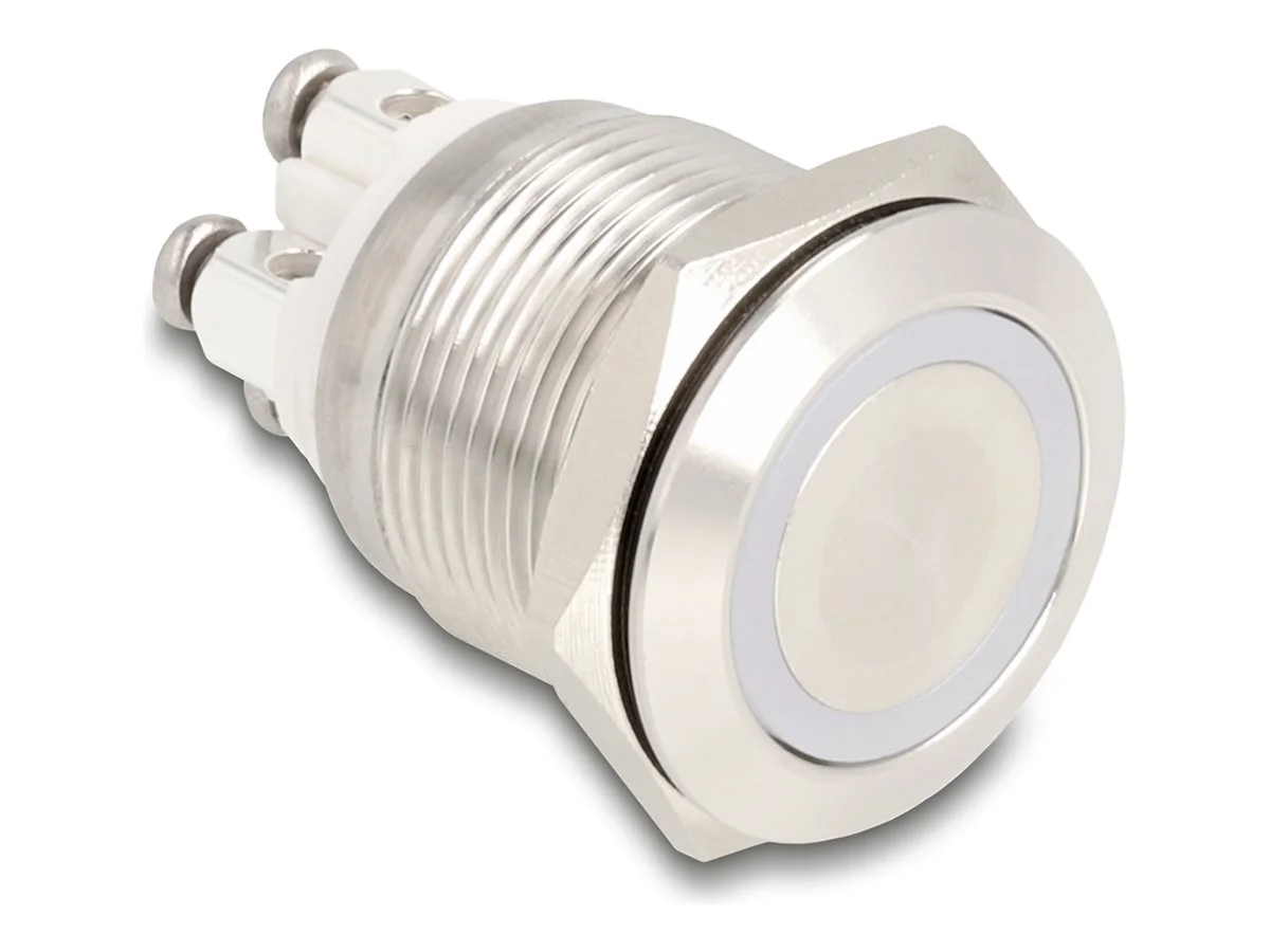 DELOCK Drucktaster zum Einbau 19 mm 4 x