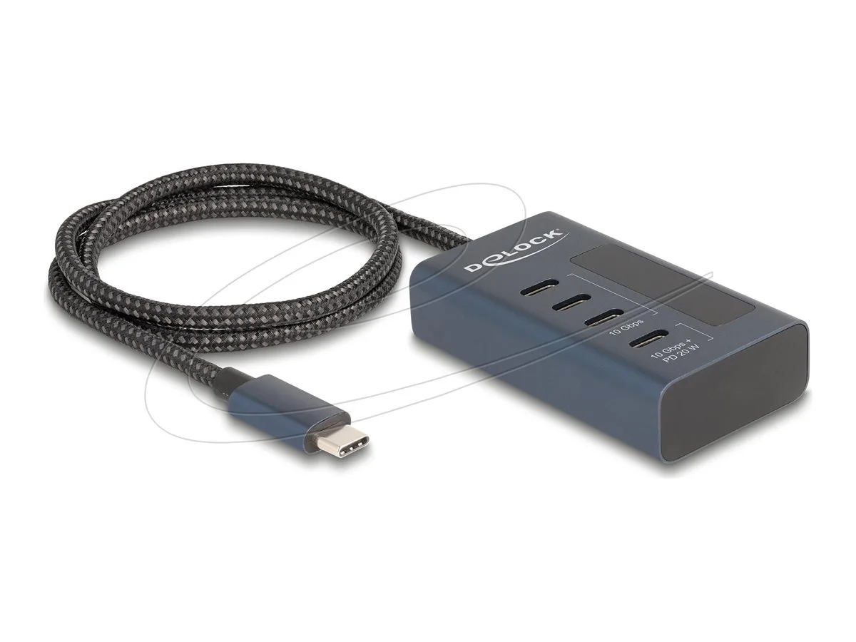 DELOCK USB 10 Gbps Hub mit 4 USB Type-C