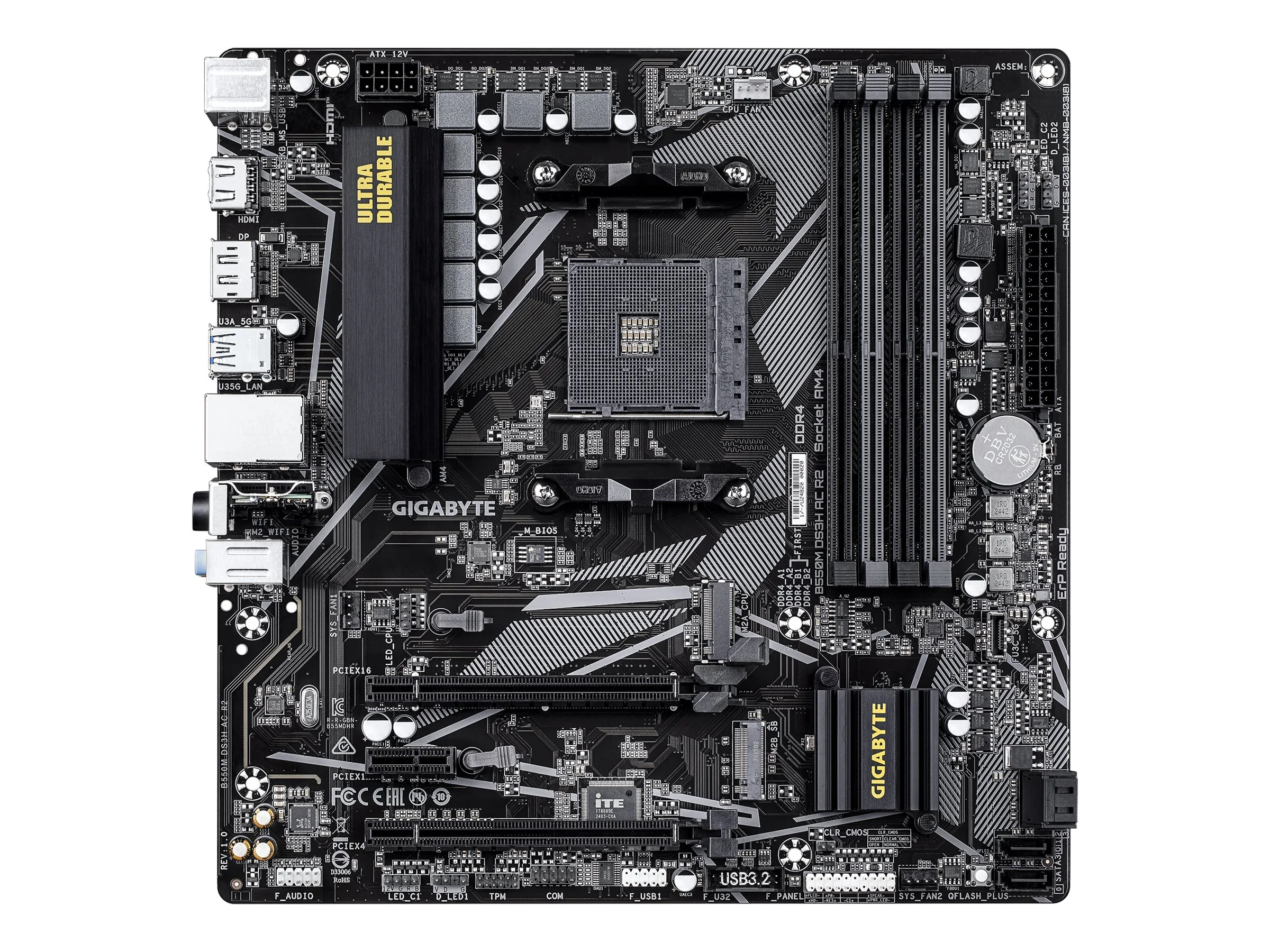 GIGABYTE B550M DS3H AC R2 AM4