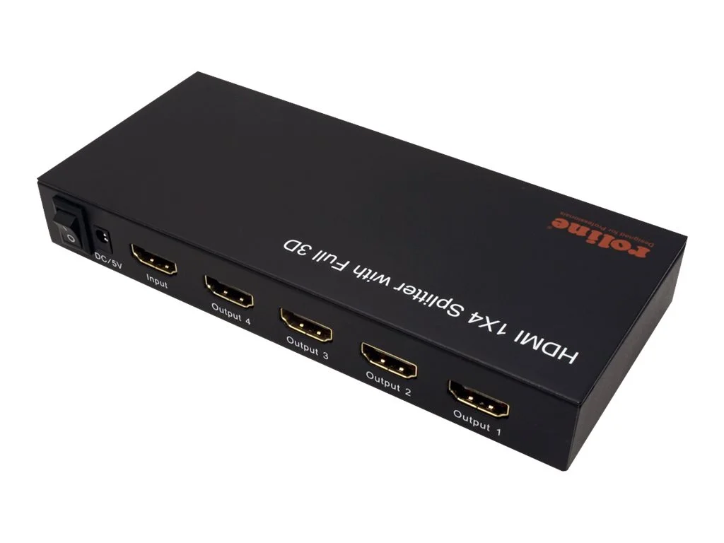 ROLINE HDMI Video-Splitter 4fach
