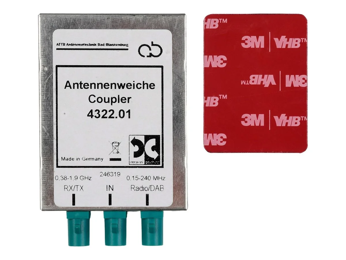 PUC ATTB Weiche TETRA RX/TX Radio/DAB