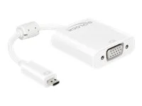DELOCK Adapter micro HDMI-D>VGA m. Audio