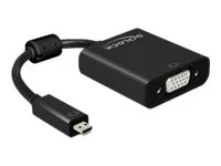 DELOCK Adapter micro HDMI-D> VGA m.Audio