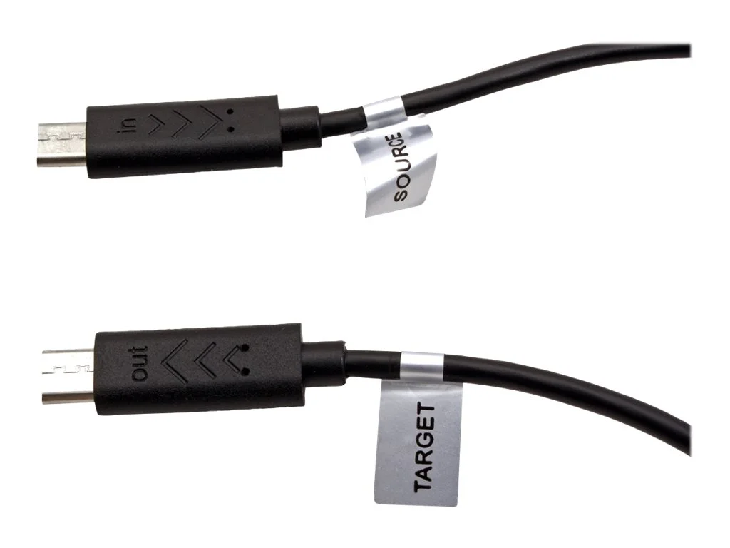 ROLINE USB 2.0 Ladekabel Micro B 0,3m