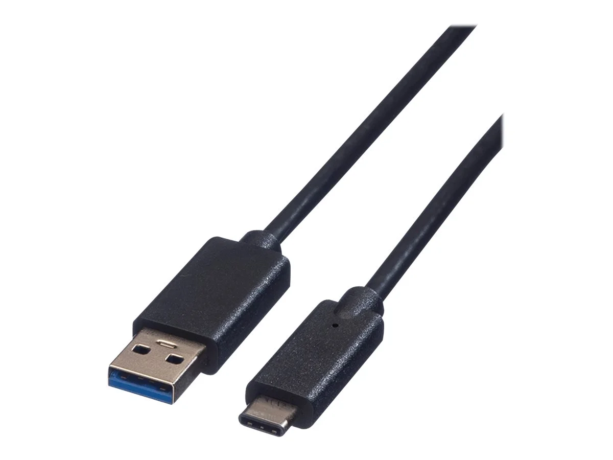 ROLINE USB 3.2 Gen 1 Kabel A-C ST/ST 1m