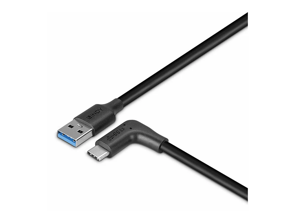 LINDY 1m USB 3.2 Typ A an C Kabel 90