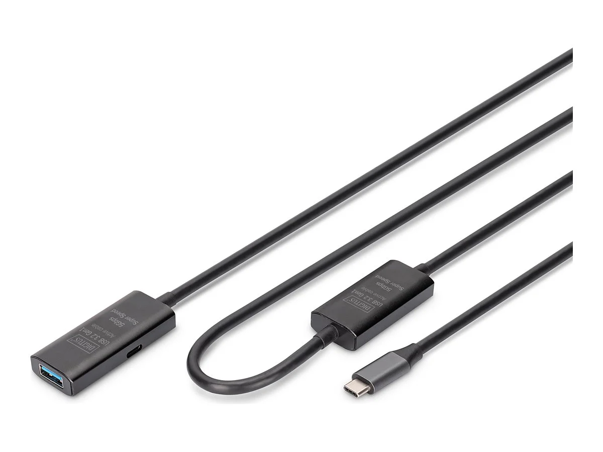 DIGITUS Active USB-C Extension Cable 10m