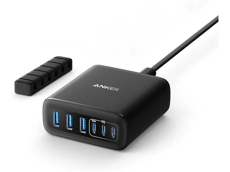 ANKER DeskCharger 6-in-1 112W 3A3C black