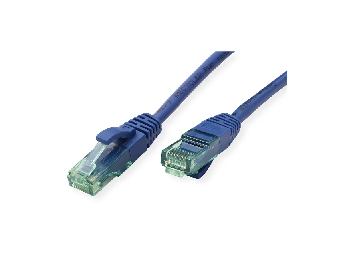 ROLINE RM Patchkabel Kat.6A UTP bl 0,3m
