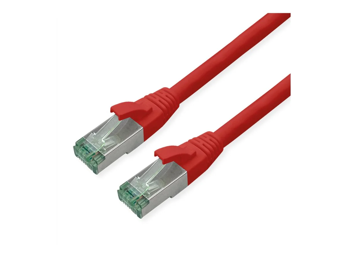 ROLINE RM Patchkabel Kat.6A rot 3m