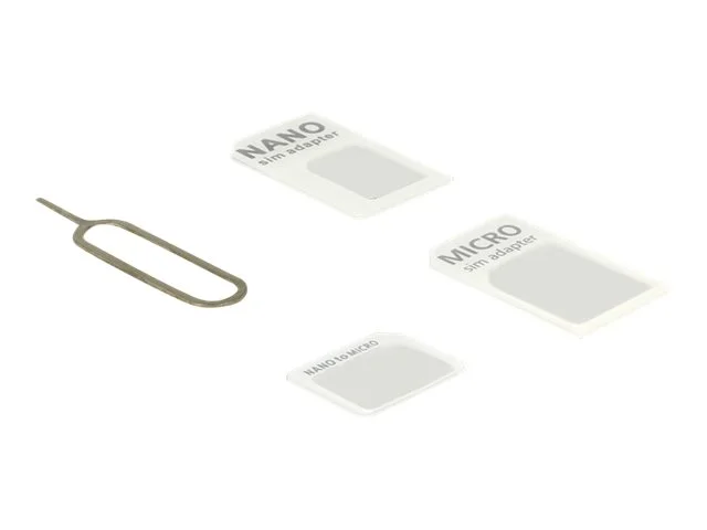 DELOCK SIM Karten Adapterset 4 in 1
