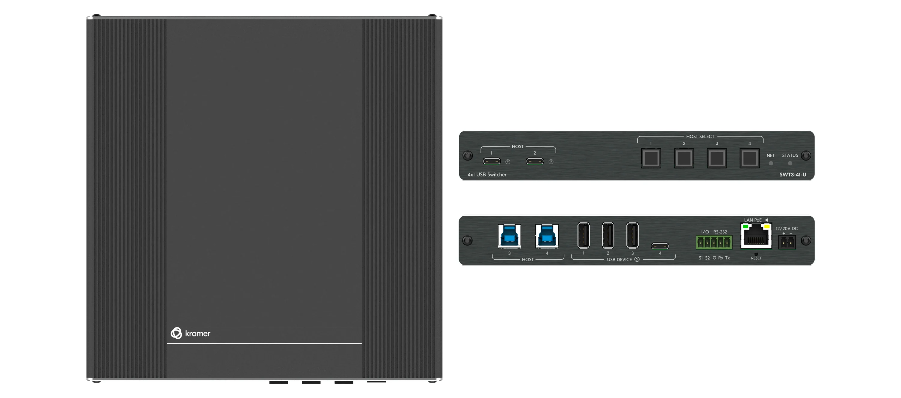 SWT3-41-U – 4x1 USB Switcher