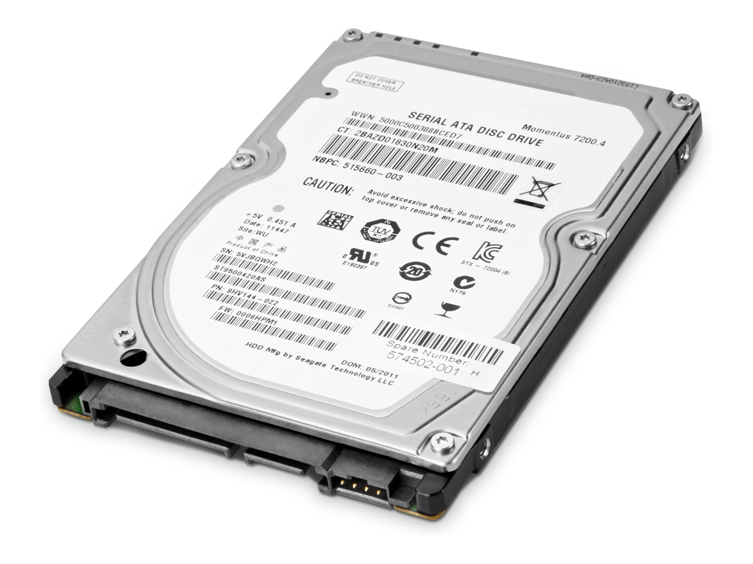 HP 1TB Enterprise SATA 7200 HDD