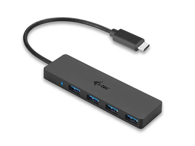 I-TEC USB C SLIM HUB 4 Port passive