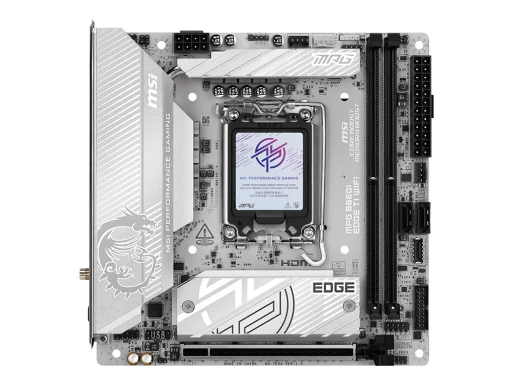 MSI MPG B860I EDGE TI WIFI LGA1851 mITX