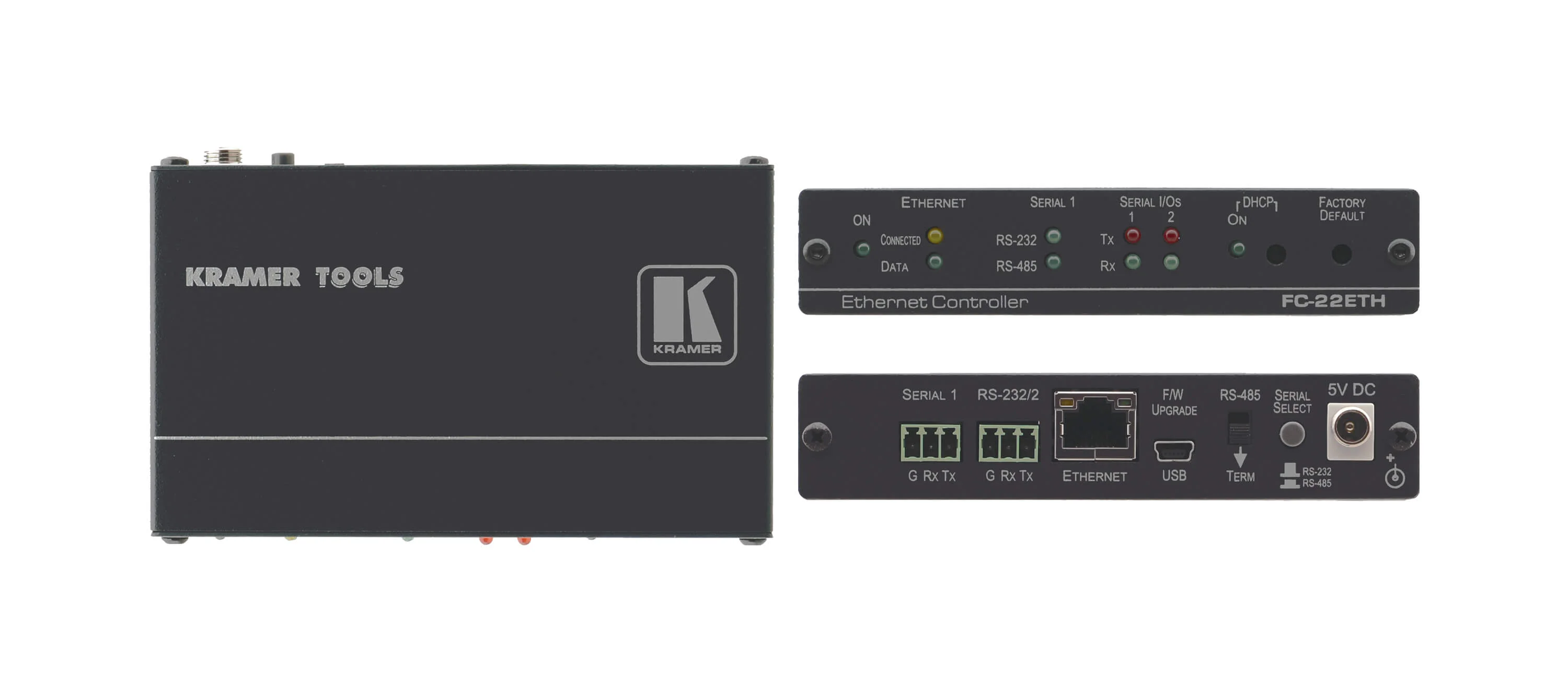 FC-22ETH – 2-Port-Serial Steuer-Gateway