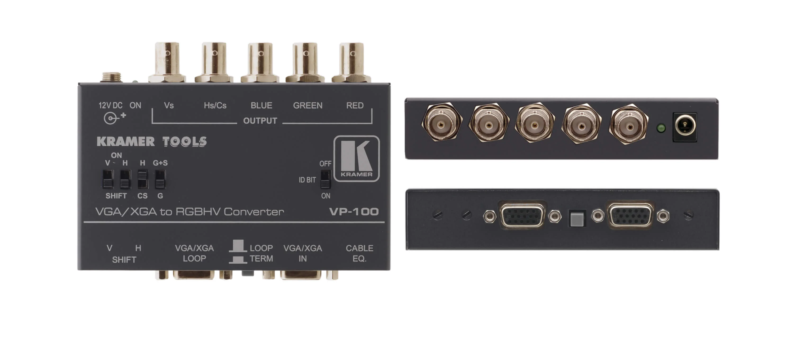 VP-100 – VGA/UXGA in RGB/HV/S Formatwandler